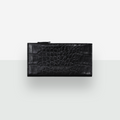 Classic Leather Wallet TAAL - Black Croco