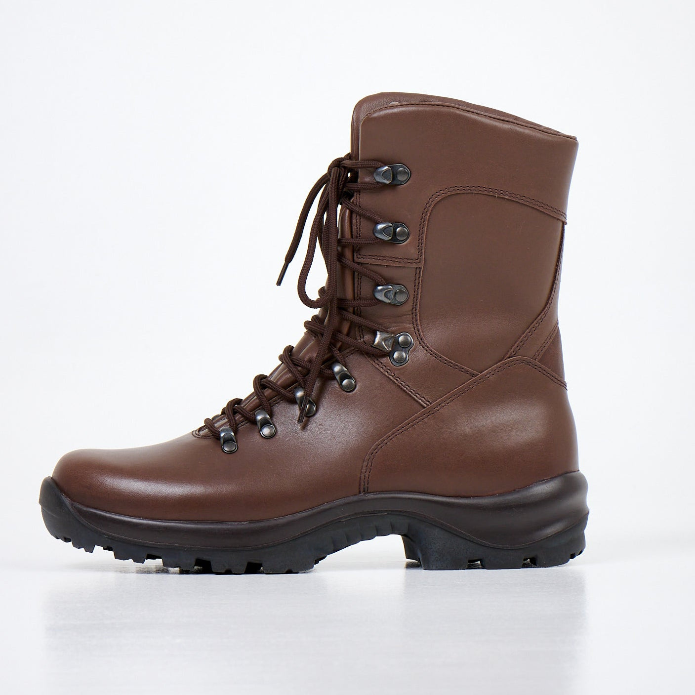 Military Boots 739 - Dark Brown