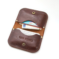 SUNDAY Wallet - Marble Brown and Chestnut